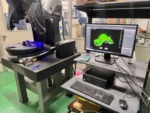KEYENCE　3Dスキャナー型三次元測定機